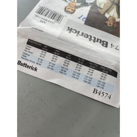 Butterick B4574 Robin Hood Pirate Swashbuckler Costume Pattern Size S-L UNCUT - Picture 6 of 7